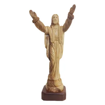 Risen Jesus with open arms