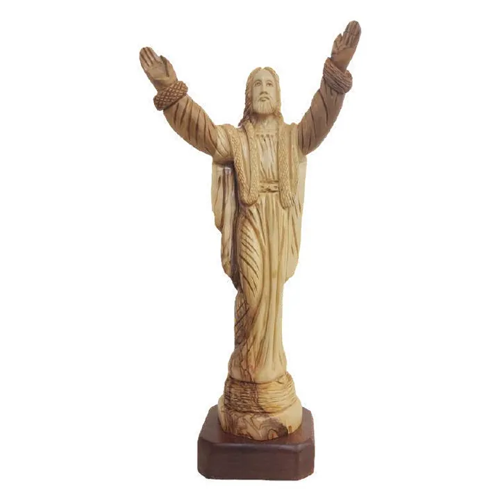 Risen Jesus with open arms