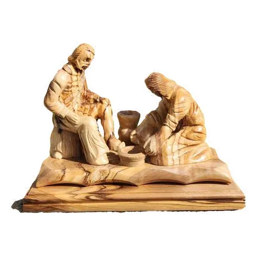 Jesus washing the disciples' feet