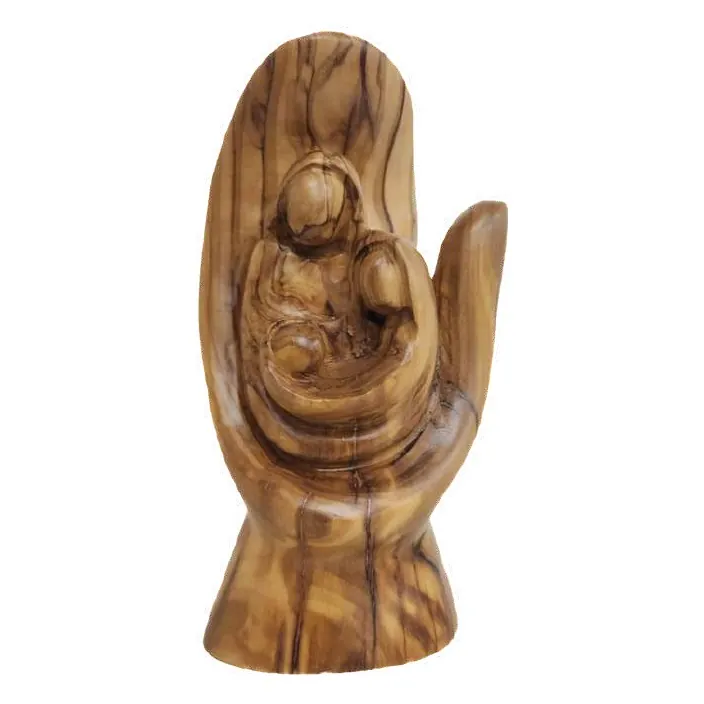 Holy Family in a hand