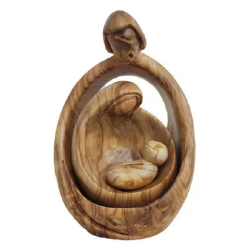 Holy Family in an oval