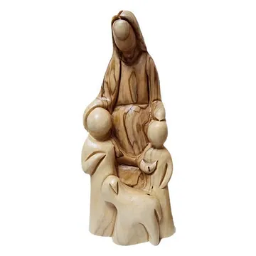 Mother with children