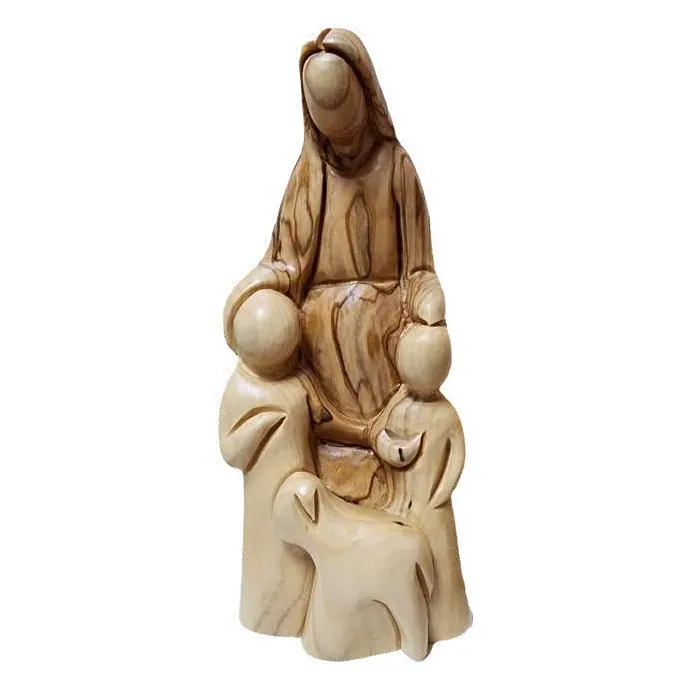 Mother with children