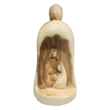 Holy Family in an arched niche