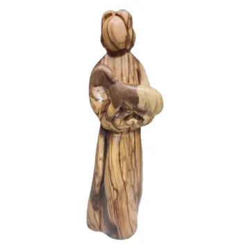 Figure holding a child, slim