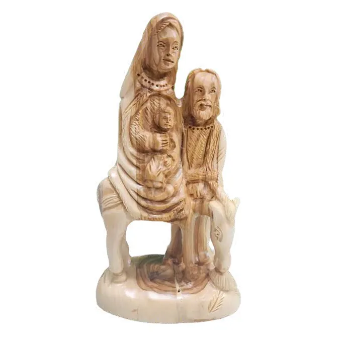 Holy Family, detailed carving