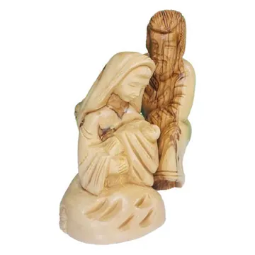 Holy Family, detailed carving