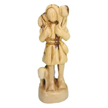 Good Shepherd carrying a lamb