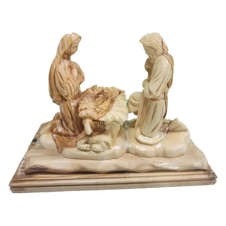 Nativity scene on base