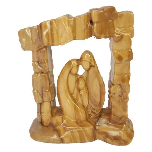 Holy Family in a carved frame