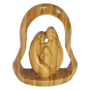 Holy Family in a bell shape