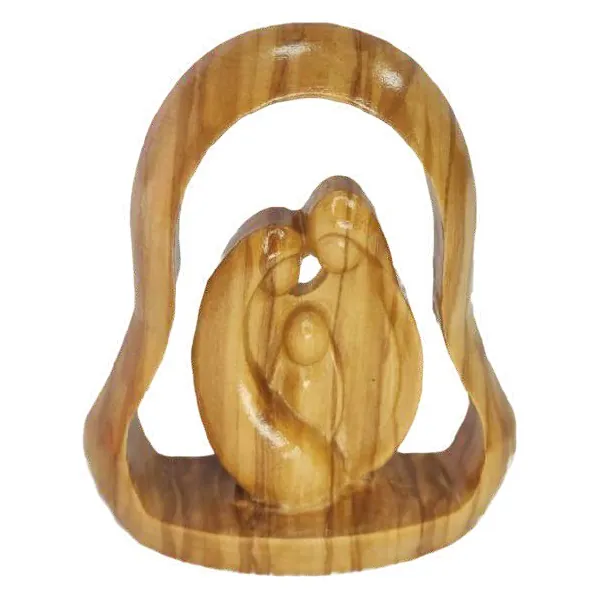 Holy Family in a bell shape