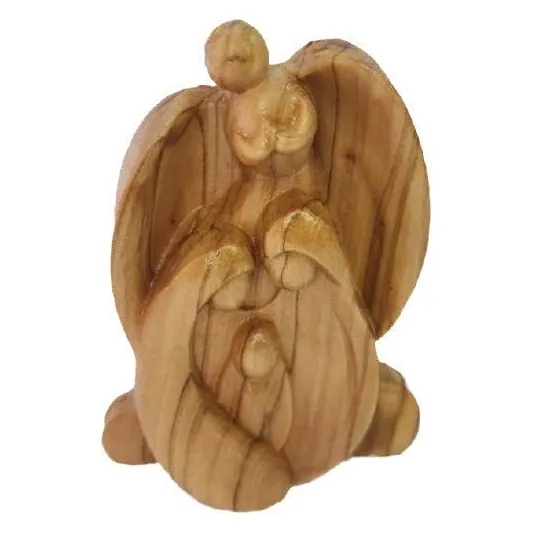 Holy Family with angel