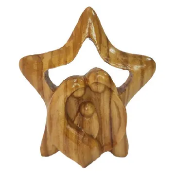 Holy Family in a star