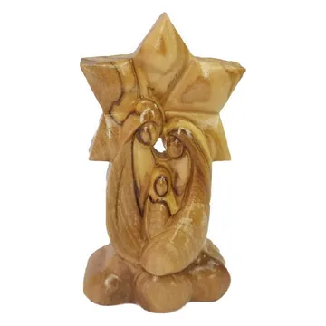 Holy Family with star on top