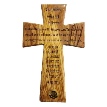 Lord's Prayer cross