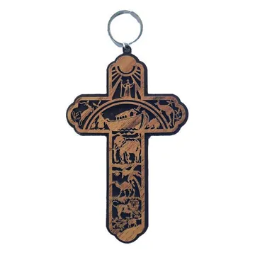 Hanging cross with ring
