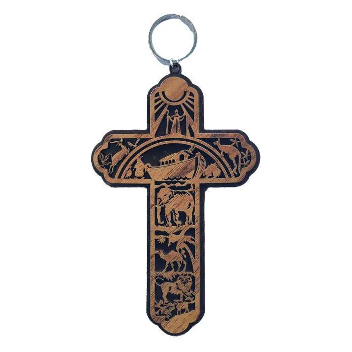 Hanging cross with ring