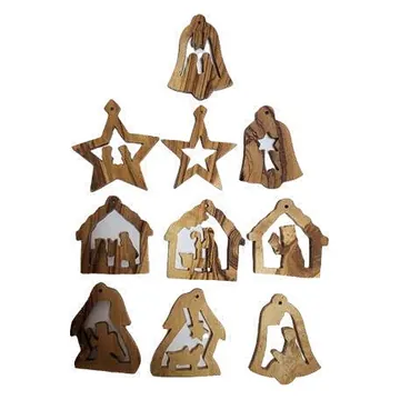 Olivewood ornament pack