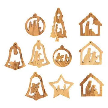 Olivewood ornament pack
