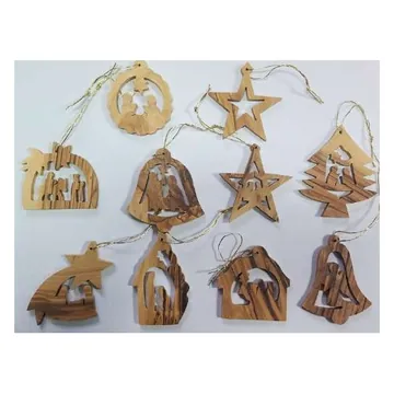 Olivewood ornament pack