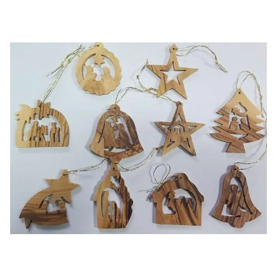 Olivewood ornament pack