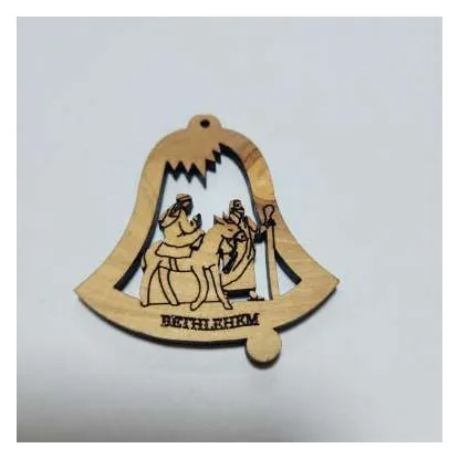 Bethlehem bell mini ornament