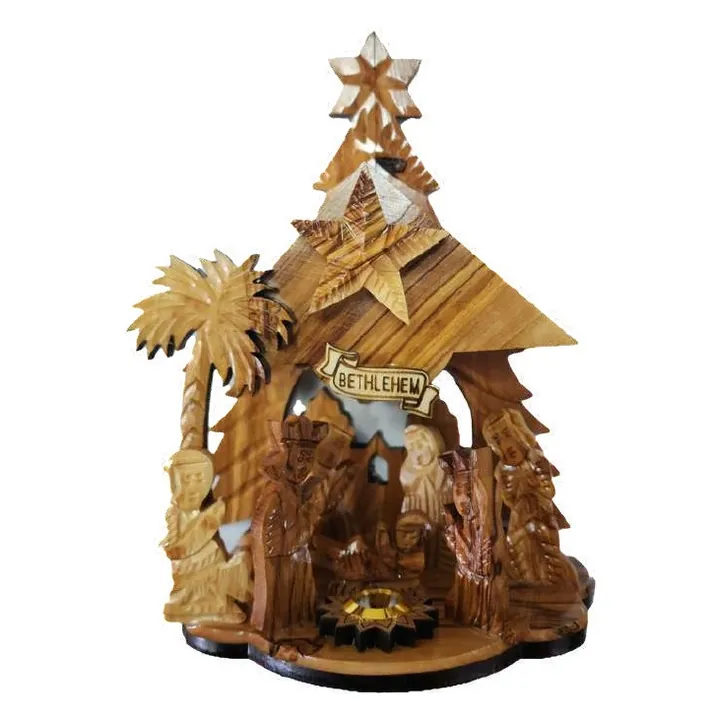 Musical nativity stable
