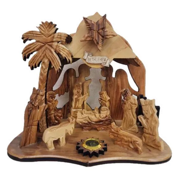 Musical nativity stable