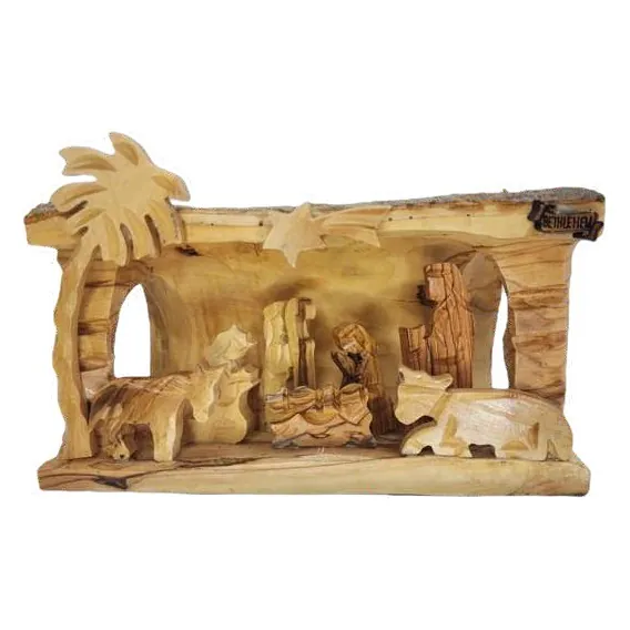 Natural branch nativity, long