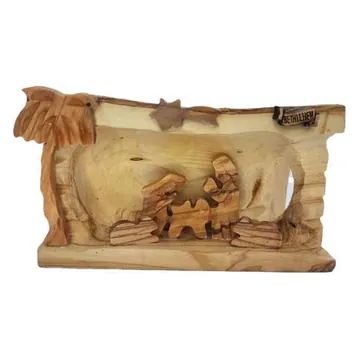 Natural branch nativity, small
