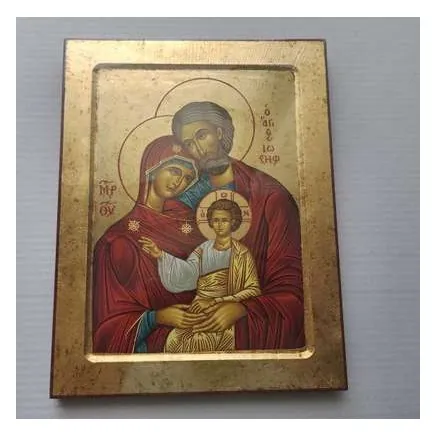 Gold-leaf icon of Mary and Child