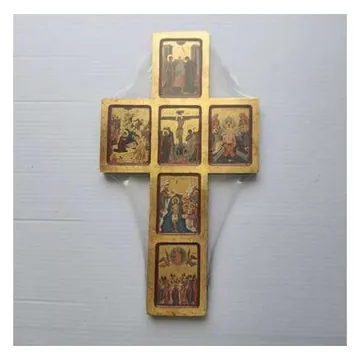 Icon cross with gospel scenes