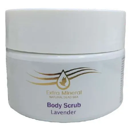 Dead Sea body scrub, Lavender