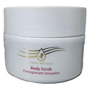 Dead Sea body scrub, Pomegranate Sensation