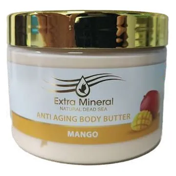 Dead Sea body butter, Mango