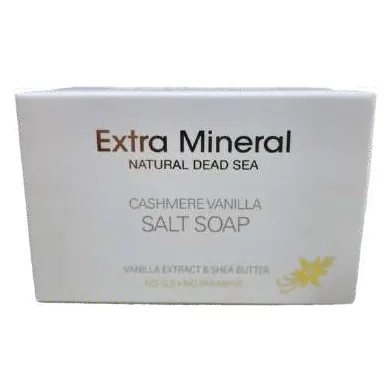 Dead Sea salt soap, Cashmere Vanilla