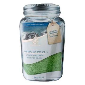Dead Sea bath salts, Nourishing Lime Sorbet