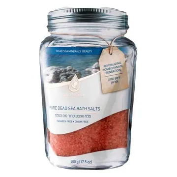 Dead Sea bath salts, Revitalizing Pomegranate Sensation