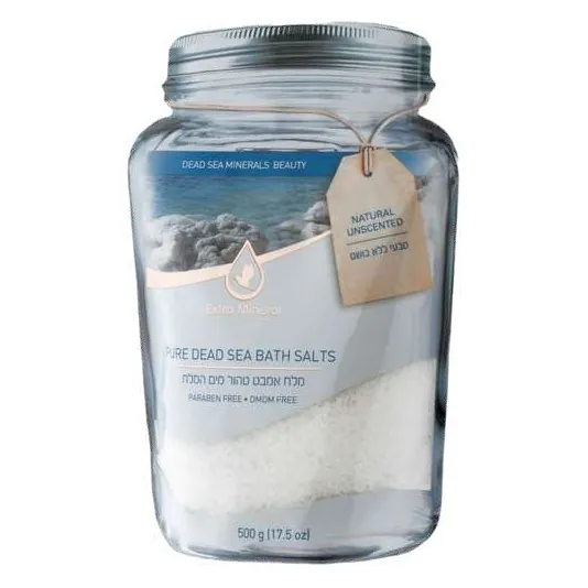 Dead Sea bath salts, Natural Unscented