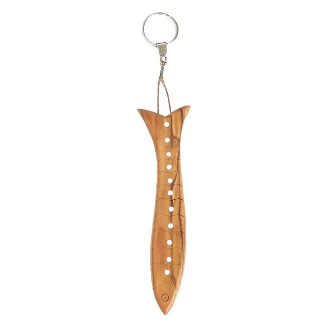 Hanging fish (ichthys) with ring