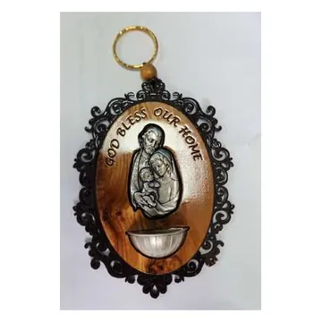 Home blessing plaque with Holy Family