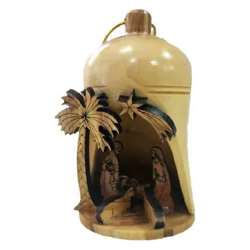 Bell nativity with palm