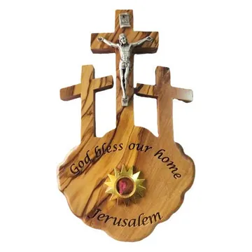 Calvary three crosses, God Bless Our Home