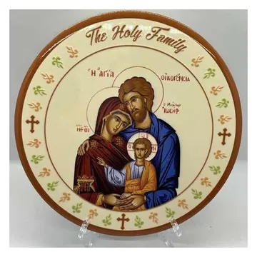 The Holy Family plate