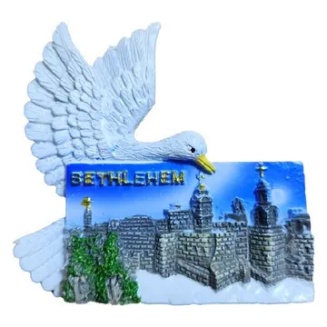 Bethlehem dove magnet