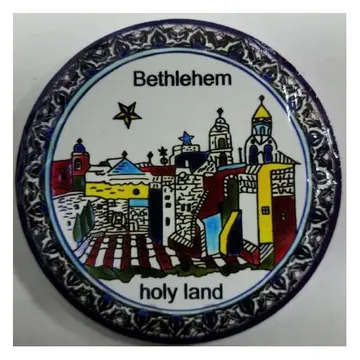 Bethlehem round magnet