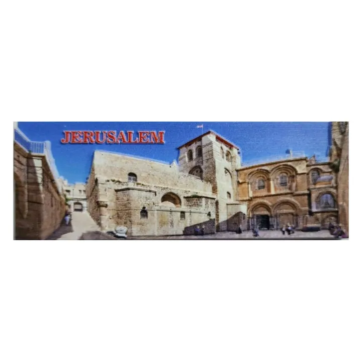 Jerusalem 3D magnet