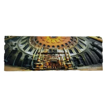 Jerusalem 3D magnet, church interior