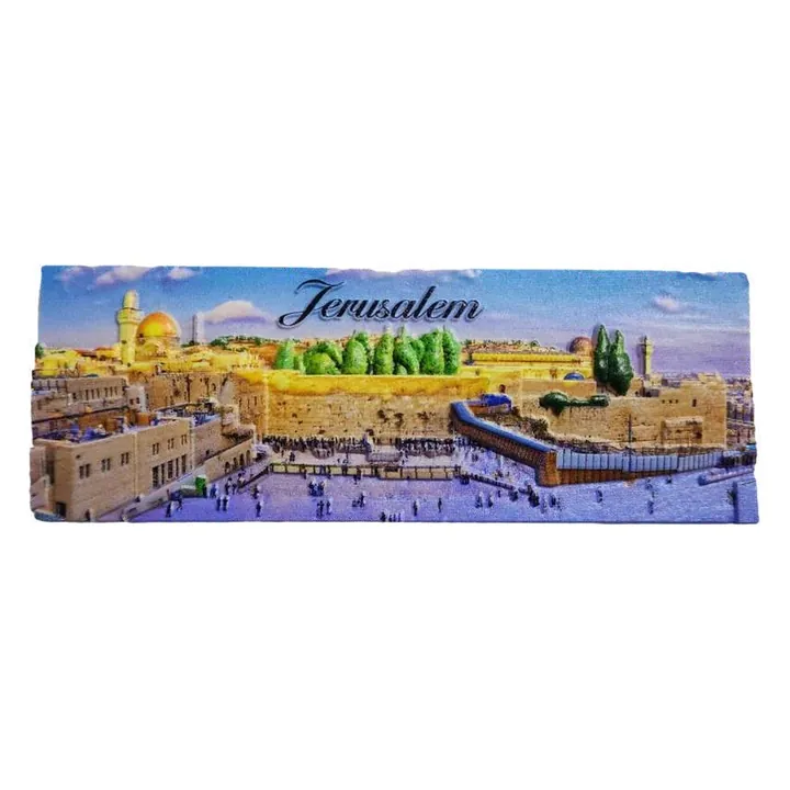 Jerusalem 3D magnet